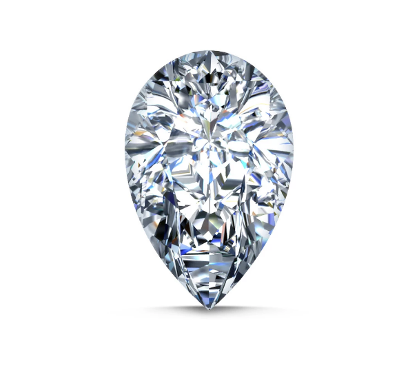 0.73ct Pear Shape Cut Loose Diamond GIA Certified I Color VS1 Clarity